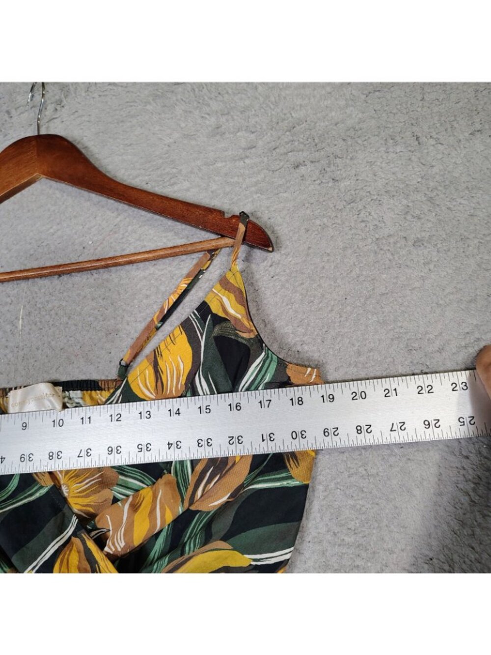 Corey Lynn Calter Skirt Suit 2-Piece Set Women's M/S Yellow Floral Peplum A-Line - Picture 6 of 16